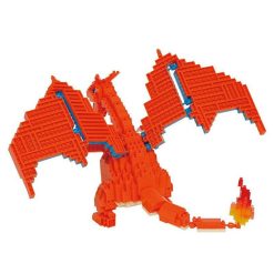 nanoblock Dragon Rouge Et Bleu G Ant, Pok Mon Charizard (Dracaufeu) Nanoblock Deluxe Jeux De Construction