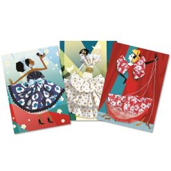 Djeco Cartes Frou-Frous 'So Paris' Djeco 8675 Couture Et Broderie Pour Enfant