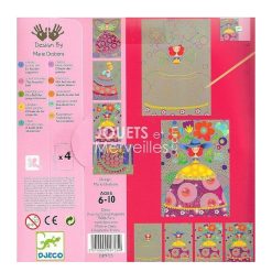 Djeco Cartes Gratter 'Le Bal Des Coquettes' Djeco 9725 Cartes Gratter