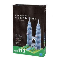 nanoblock Petronas Twin Towers Nanoblock Jeux De Construction