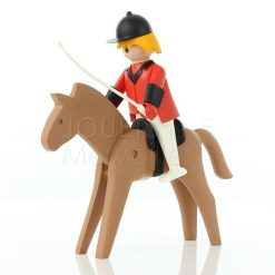 PLASTOY Le Cavalier Et Son Cheval Playmobil Collectoys Plastoy D Co Design