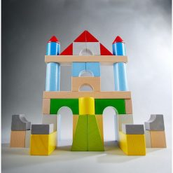 HABA Blocs De Construction Multicolores En Bois Haba 305162-Grande Bo Te Jouets Cubes En Bois