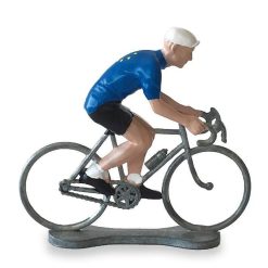 Bernard & Eddy Figurine Cycliste Maillot Champion D'Europe _ Bernard & Eddy Jouets Garage, Voitures