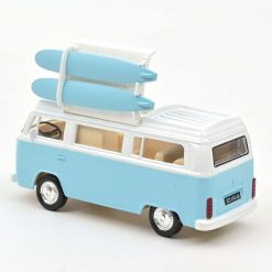 NOREV Volkswagen Combi T2B Camper Van 1973 Bleu Clair Norev 1-43 Me Jouets Garage, Voitures