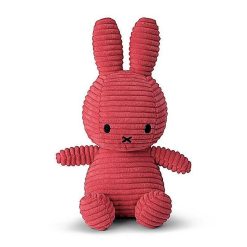 Peluches Miffy & Snoopy Peluche Miffy En Velours C Tel Rose Fuchsia 23Cm Peluches Naissance, Doudous