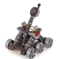 Papo Catapulte Rouge, Figurine Papo 39345 Ch Teau Fort En Bois