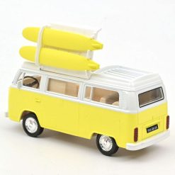 NOREV Volkswagen Combi T2B Camper Van 1973 Jaune Norev 1-43 Me Jouets Garage, Voitures