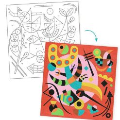 Djeco Tableaux De Sable "Abstractions" Djeco 9382 Inspired By Vassily Kandinsky Djeco Inspired By