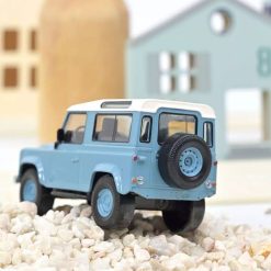 NOREV Land Rover Defender 1995 Bleu Norev 1-43 Jouets Garage, Voitures