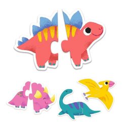 Djeco 10 Puzzles Duo "Dinos" Djeco 8263 Puzzles 1Er Age