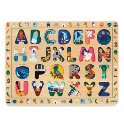 Djeco Puzzle Abc International, Ab C Daire Djeco 1808 Jouets Encastrer, Empiler