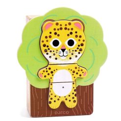 Djeco Arbramix, 6 Puzzles 3 Pi Ces Djeco 1626 Jouets Encastrer, Empiler