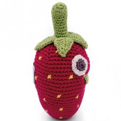 MyuM Hochet Fraise En Crochet 