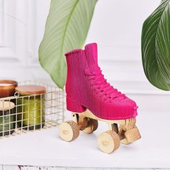 Cartonic Puzzle Sculpture 3D En Carton - Roller Skate - Cartonic Jeux De Construction