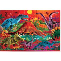 Crocodile Creek Puzzle M Tallis "Dinosaures" 60 Pcs Crocodile Creek Puzzles D S 5 Ans, 54 Pcs