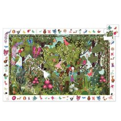 Djeco Jeux Au Jardin, Puzzle Observation 100 Pcs Djeco 7512 Puzzles D S 6 Ans, 100 Pcs