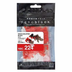 nanoblock Poisson Voile De Chine Rouge, Noir Et Blanc Nanoblock Jeux De Construction