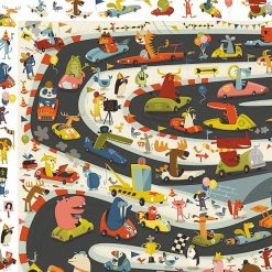 Djeco Rallye Automobile, Puzzle Observation 54 Pcs Djeco 7564 Puzzles D S 5 Ans, 54 Pcs