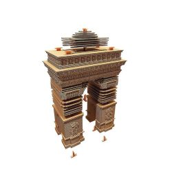 Cartonic Puzzle Sculpture 3D En Carton - Arc De Triomphe - Cartonic Jeux De Construction