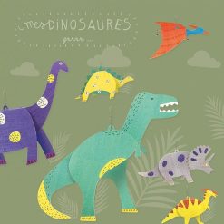 PIROUETTE CACAHOUETE 6 Dinosaures Colorier, Kit Cr Atif Pour Enfant Pirouette Cacahou Te Dessin, Peinture, Coloriage