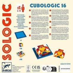 Djeco Cubologic 16 Jeu Sologic De Djeco 8576 Jeux De Soci T