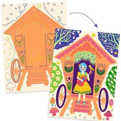 Djeco Cartes Gratter Duo Color 