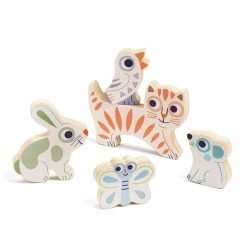 Djeco Babyanimali, Puzzle D'Encastrement Djeco 6121 Jouets Encastrer, Empiler