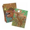 Djeco Cartes Gratter 'Le R Gne Des Dinosaures' Djeco 9726 Cartes Gratter