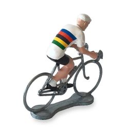 Bernard & Eddy Figurine Cycliste Maillot Champion Du Monde _ Bernard & Eddy Jouets Garage, Voitures