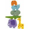 Djeco Animaux Empiler En Bois 'Ze Totanimo' Djeco 6434 Jouets Encastrer, Empiler