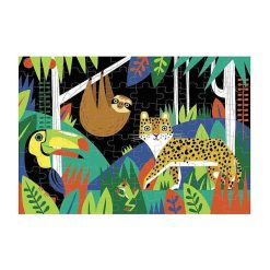 Mudpuppy Puzzle Qui Brille Dans Le Noir 'For T Tropicale' 100 Pcs Mudpuppy Puzzles D S 6 Ans, 100 Pcs