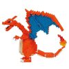 nanoblock Dragon Rouge Et Bleu G Ant, Pok Mon Charizard (Dracaufeu) Nanoblock Deluxe Jeux De Construction