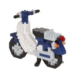 nanoblock Motocyclette Honda Super Cub 50 Bleue Nanoblock Jeux De Construction