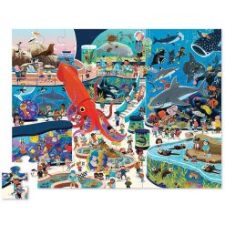 Crocodile Creek Puzzle Une Journ E Au Parc Zoologique Marin 48 Pcs Crocodile Creek Puzzles D S 4 Ans, 36 Pcs