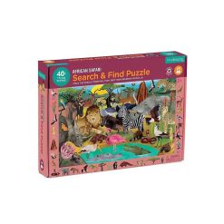 Mudpuppy Puzzle 'Cherche & Trouve' Safari Africain 64 Pcs Mudpuppy Puzzles D S 5 Ans, 54 Pcs