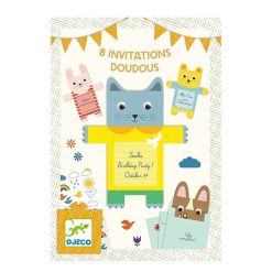 Djeco Cartes D'Invitation Doudous Djeco 4780 Jeux De Soci T