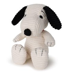 Peluches Miffy & Snoopy Peluche Snoopy Assis En Velours C Tel Cr Me - 19Cm Poup Es, Peluches