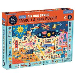 Mudpuppy Puzzle 'Cherche & Trouve' Mus E De L'Air Et De L'Espace 64 Pcs Mudpuppy Puzzles D S 5 Ans, 54 Pcs