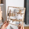 UGEARS models Avion De Chasse Ugears Puzzle 2,5D En Bois Jeux De Construction