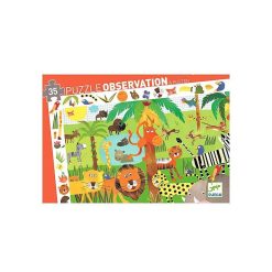 Djeco La Jungle, Puzzle 35 Pcs Djeco 7590 Puzzles D S 4 Ans, 36 Pcs