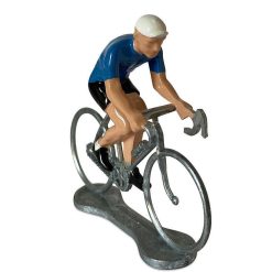 Bernard & Eddy Figurine Cycliste Maillot Champion D'Europe _ Bernard & Eddy Jouets Garage, Voitures