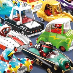 Djeco Electro Choc Voiture Crazy Motors Djeco 5482 Jouets Garage, Voitures