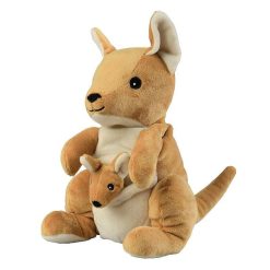 WARMIES Peluche Bouillotte Kangourou Warmies Cozy Soframar Peluches Naissance, Doudous