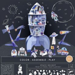 Djeco Kit Fus E Spatiale Diy Djeco 8009 Color. Assemble. Play Dessin, Peinture, Coloriage