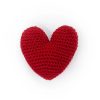 MyuM Coeur En Coton Bio - Myum - The Veggy Toys Peluches Naissance, Doudous