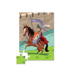 Crocodile Creek Puzzle Silhouette Chevalier 24 Pcs Crocodile Creek Puzzles D S 2 Ans: 2, 12 Et 24 Pcs