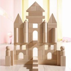 HABA Premiers Blocs De Construction En Bois Haba 1070-Bo Te Medium Jouets Cubes En Bois