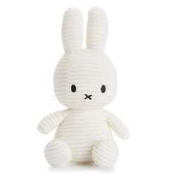 Peluches Miffy & Snoopy Peluche Miffy En Velours C Tel Blanc Cr Me 23Cm Peluches Naissance, Doudous