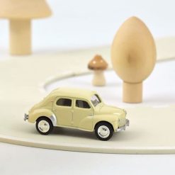 NOREV Renault 4Cv Blanc Cr Me 1946, Voiture Norev 1/64 Jouets Garage, Voitures