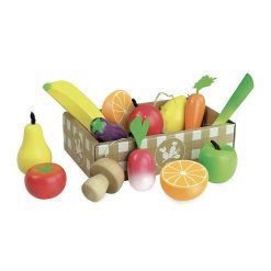 VILAC Set De Fruits Et L Gumes 'Jour De March ' Vilac 8103 Jouets Cuisine, D Nette